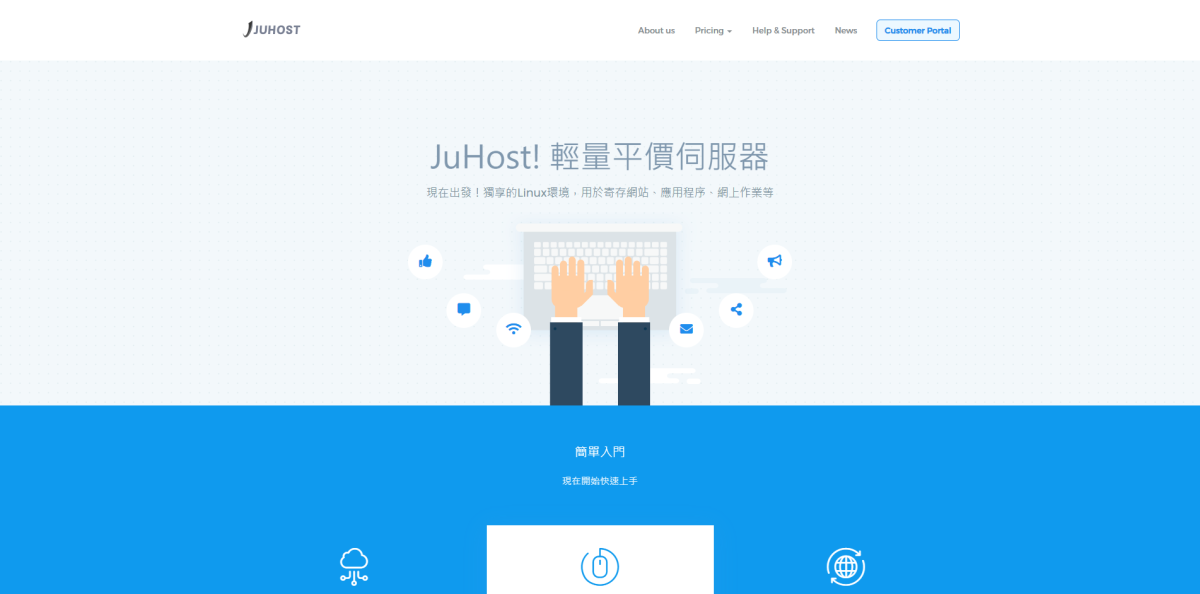 Juhost:$2.09/月/1GB内存/20GB SSD空间/500GB流量/500Mbps端口/KVM/香港BGP